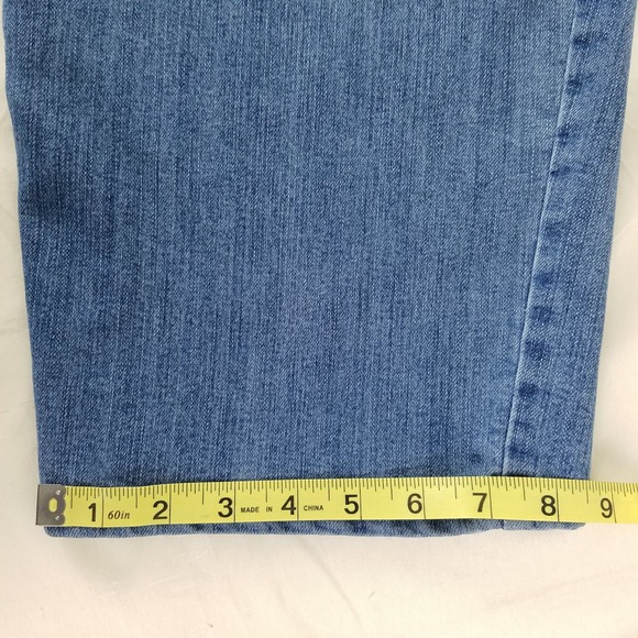 Gloria Vanderbilt Amanda Jeans Womens 24W Medium Wash Straight Leg Denim - Picture 6 of 10